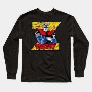 Mazinger Z Retro Anime Long Sleeve T-Shirt